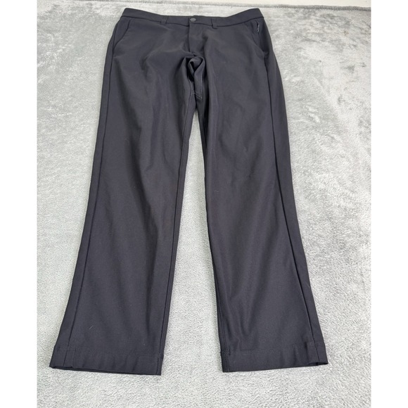 Lululemon Commission Slim Fit Pant Men's Size 32x28 Black - Picture 1 of 11